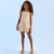 MACACÃO INFANTIL FEMININO BORDADO NUDE - PETIT CHERIE - comprar online