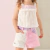 CONJUNTO INFANTIL BATA BORDADA SHORT PAETÊ COLORIDO - PETIT CHERIE - comprar online