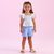 CONJUNTO INFANTIL FEMININO PAETÊS E LAÇO - PETIT CHERIE