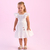 VESTIDO INFANTIL FEMININO MAQUINETADO - PETIT CHERIE