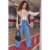 CALÇA WIDE LEG EM JEANS TEEN MENINA - VIC&VICKY - comprar online