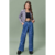 CALÇA CARGO JEANS AZUL TEEN MENINA - VIC&VICKY - comprar online