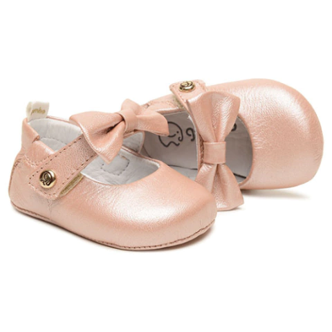 SAPATILHA BEBÊ COURO - GAMBO