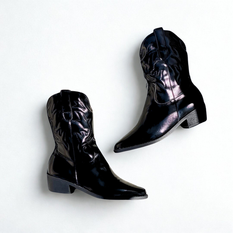 BOTA TEXANA INFANTIL MENINA PRETA - MARIA LUA - comprar online
