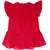 VESTIDO INFANTIL BABADO LAISE VERMELHO NATAL - BIBE - comprar online