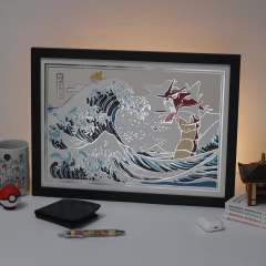 QUADRO GRANDE ONDA SHINY - comprar online