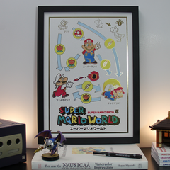 QUADRO SUPER MARIO WORLD - comprar online