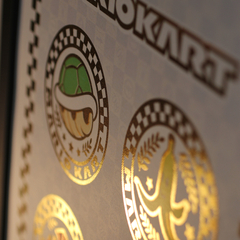 QUADRO MARIO KART 01 - BERT PRINTS
