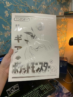 PRINT LUGIA SILVER