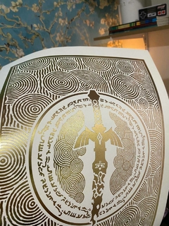 PRINT ZELDA TEARS 02 na internet
