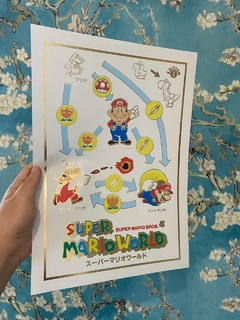 PRINT SUPER MARIO WORLD