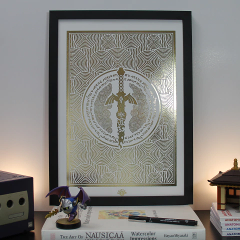 QUADRO ZELDA TEARS 02 - comprar online