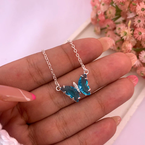 Colar Borboleta Charme