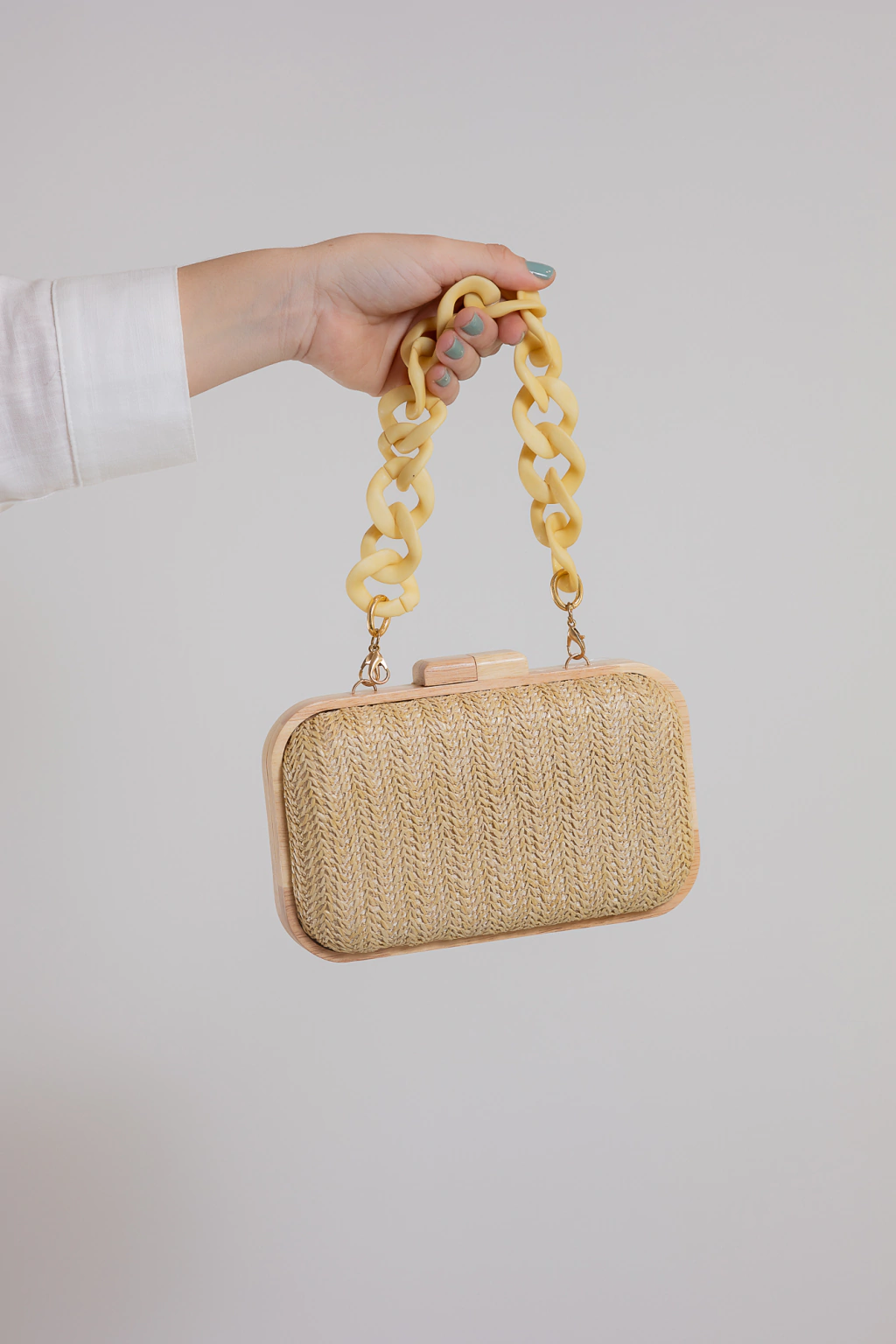 CLUTCH PALHA VERA