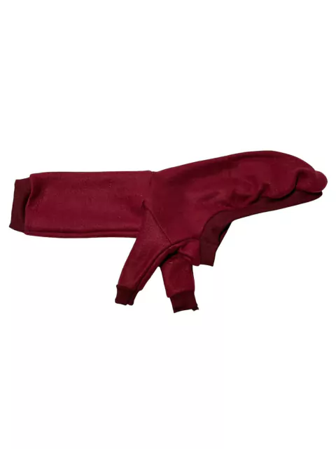 Roupa de soft P1 com manga -vinho-