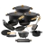 Mega Jogo de Panelas de Ferro Fundido Kit 12 peças de Ferro