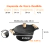 Panela Caçarola De Ferro Fundido 26 Cm 4,5l Alça De Madeira - comprar online