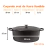 Caçarola Ferro Fundido Oval 2,5l Alça E Tampa De Ferro - comprar online