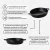 Panela Paella 30 cm Sem Tampa de Ferro Fundido - Casa da Panela de Ferro
