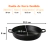 Panela Paella 30 cm Sem Tampa de Ferro Fundido - comprar online