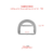 Meia Argola Larga com rolete - Inox - comprar online