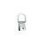 Meia Argola Lisa com chapinha - Inox - comprar online