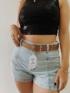 Cintos Marrones Tachas - comprar online