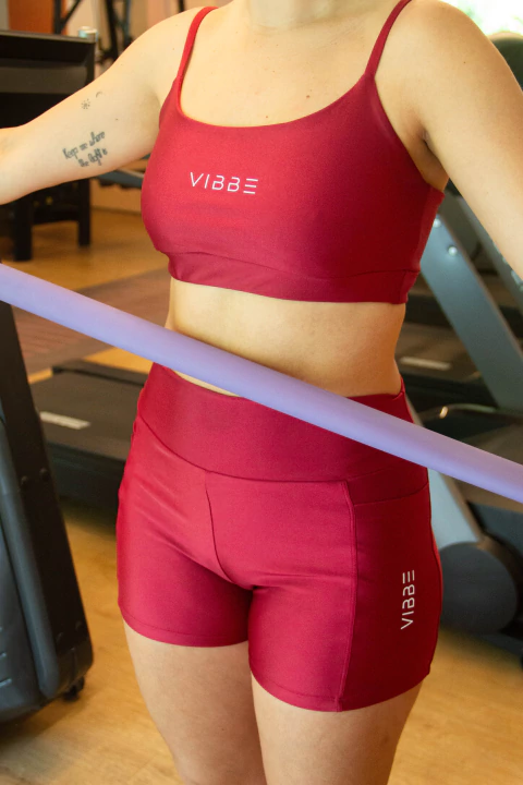 Short Ipanema Vermelho Metalic - comprar online