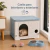 Casa para Gato Chica Antibacterial y Térmica de Polipropileno Resistente, Protección UV y Fácil Limpieza | 54 x 38 x 41 - comprar en línea
