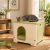 Casa para Gato Chica Antibacterial y Térmica de Polipropileno Resistente, Protección UV y Fácil Limpieza | 50 x 40 x 37 en internet