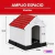 Casa Extra Grande, Alta Calidad y Durabilidad, Impermeable, Amplia y con Piso Elevado | 123 x 110 x 114 cm en internet
