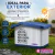Casa Para Perro Raza Chica Con Puerta Impermeable y Térmica para Exterior Protección UV - Q PERRÓN 