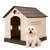 Casa Para Perros Q Perrón Raza Chica Con Puerta Metálica