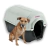Casa para Perro Chica Antibacterial y Térmica de Polipropileno Resistente, Protección UV y Fácil Limpieza | 80 x 50 x 50 cm