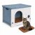 Casa para Gato Chica Antibacterial y Térmica de Polipropileno Resistente, Protección UV y Fácil Limpieza | 54 x 38 x 41