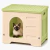 Casa para Gato Chica Antibacterial y Térmica de Polipropileno Resistente, Protección UV y Fácil Limpieza | 50 x 40 x 37