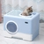 caja de arena para gatos