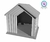 Casa para perro chico modelo minimalista Blanca - tienda en línea
