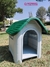 Casa para perro chico modelo City Verde - QPerron