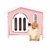 Casa Para Perro Chico 100 Impermeable Y Térmica Con Puerta