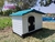 Casa para perro mediano modelo Italiana Azul en internet