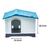 Casa para perro mediano modelo Italiana Azul - tienda en línea