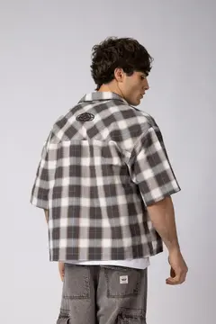 CAMISA MANGA CORTA FEY STACK CHOCO (CAMIH779) - comprar online