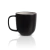 Mug Negro / Blanco Satín 9x9,5 cm 377 ml - C5516