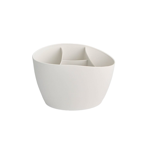 Cubiertero 4 Divisiones Blanco 19.5 x 11 x 14.5 cm - C4884B