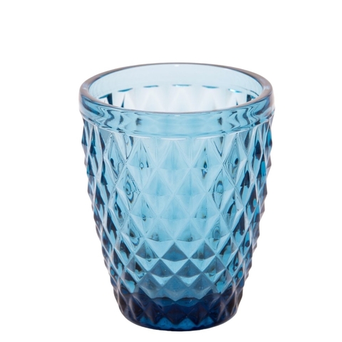 Set x 6 Vasos Azul Rombo Chico 240 ml - C4675AZ