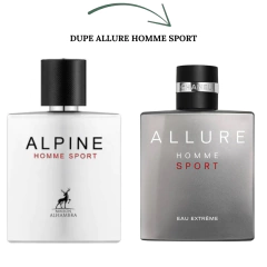 DECANT ALPINE HOMME SPORT DUPE ALLURE CHANEL - comprar online