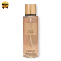 KIT VICTORIA’S SECRET BARE VANILLA HIDRATANTE 236ML E BODY SPLASH 250 ML - Royal Parfum Oficial