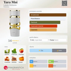 DECANT YARA MOI LATTAFA – EAU DE PARFUM - comprar online
