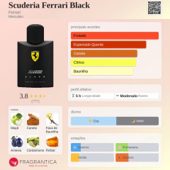 DECANT SCUDERIA FERRARI BLACK – EAU DE TOILETTE - comprar online